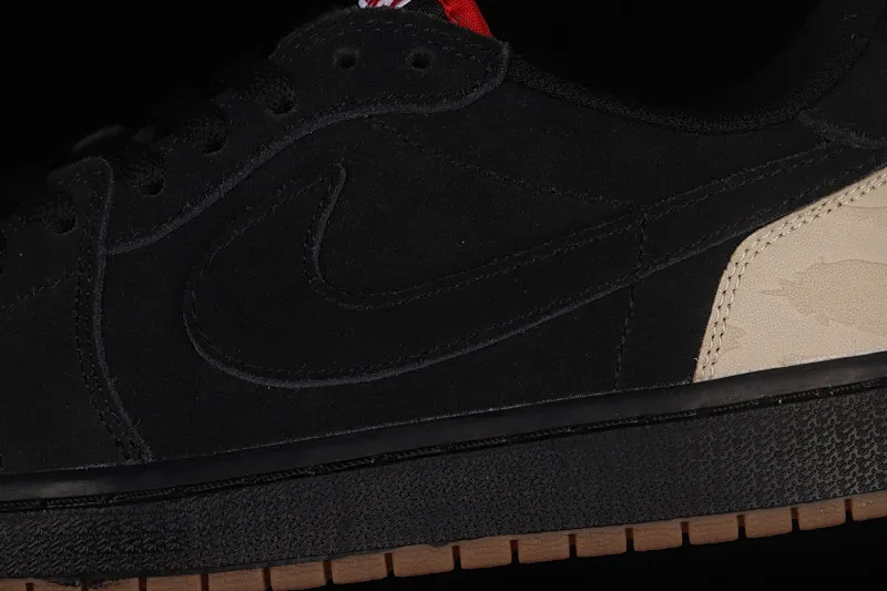 All categories Air Jordan Jordan series basketball shoes Air Jordan 1 Low New version Air Jordan 1 Low "Carnivore" AJ1 Joe 1 carnivore theme black and red low-top cultural sneakers DN3400-001